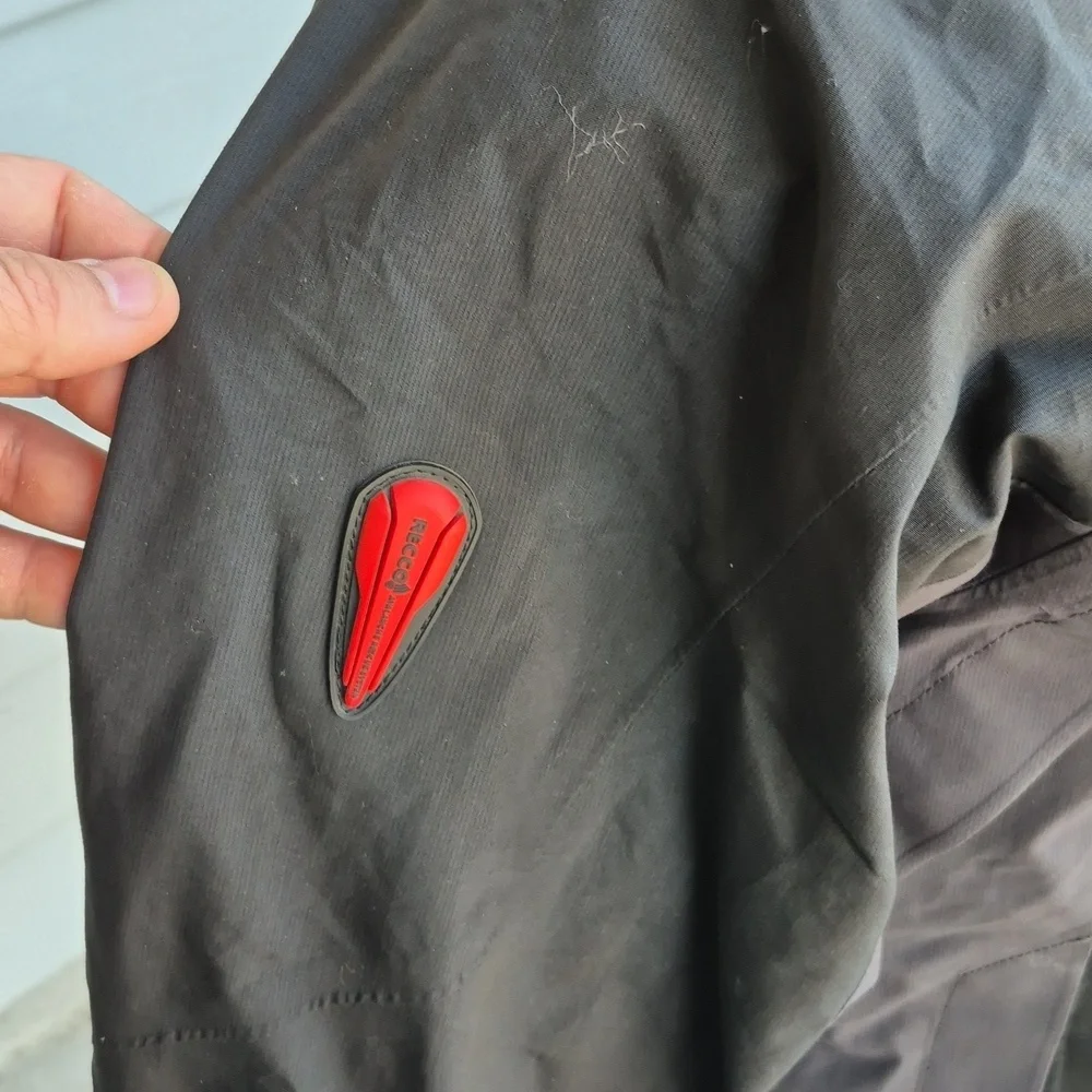 THE‎ NORTH FACE Black Grey Summit Series RECCO Gore Tex Shell Mens Sz M Jacket